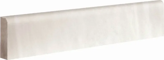 Ceramica Gazzini Deco Style Battiscopa Bullnose White Matt Matt Sockelfliese 5×20 R10 Art.-Nr. 450389
