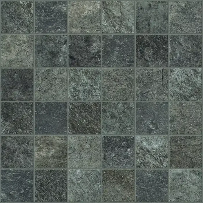 Cercom Absolute Black Naturale Mosaik 5X5 1076674 30x30cm rektifiziert