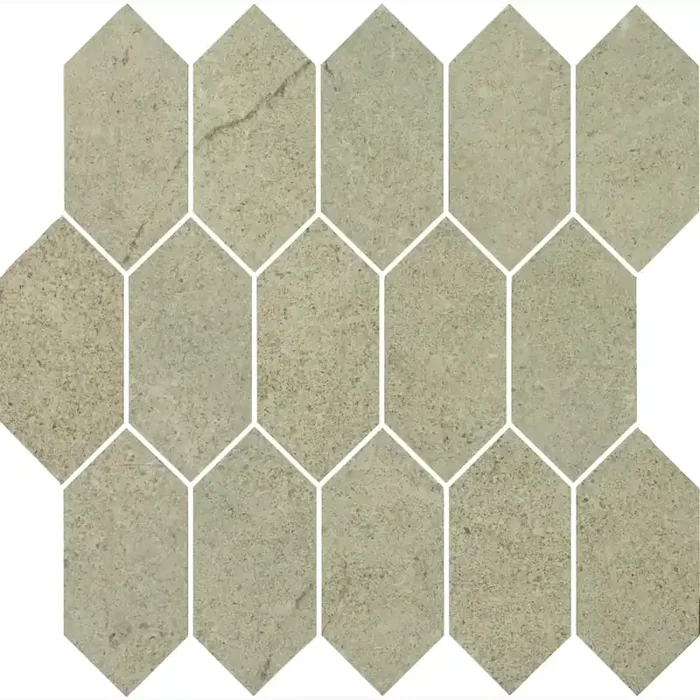 Cercom Archistone Sand Naturale Mosaik Losanga 1081965 30x30cm rektifiziert