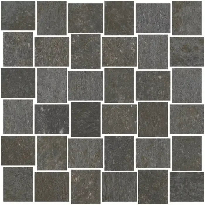 Cercom Temper Iron Naturale Mosaik Intreccio 1070060 30x30cm rektifiziert