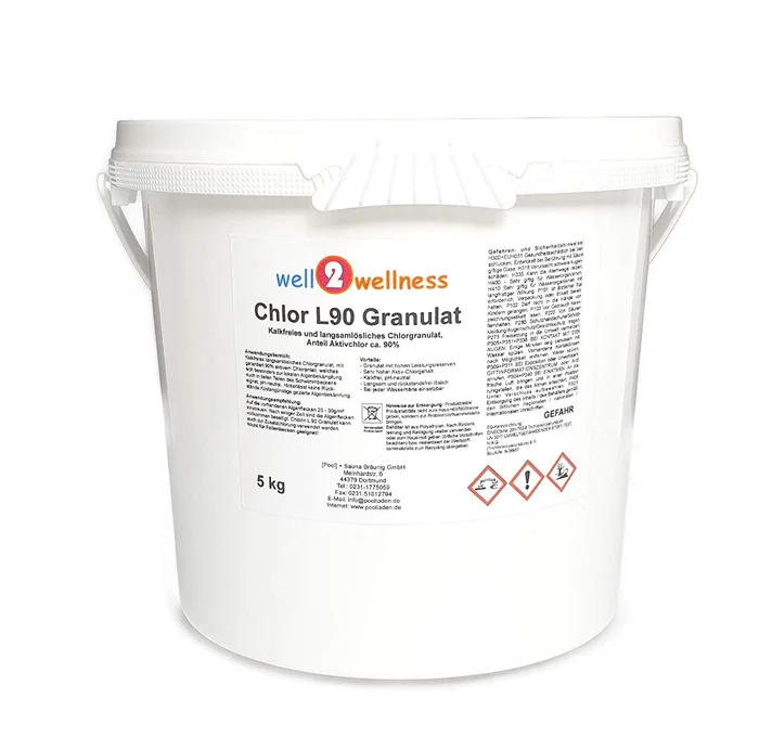 Chlor L90 Granulat – langsam lösliches Chlorgranulat mit 90% Aktivchlor