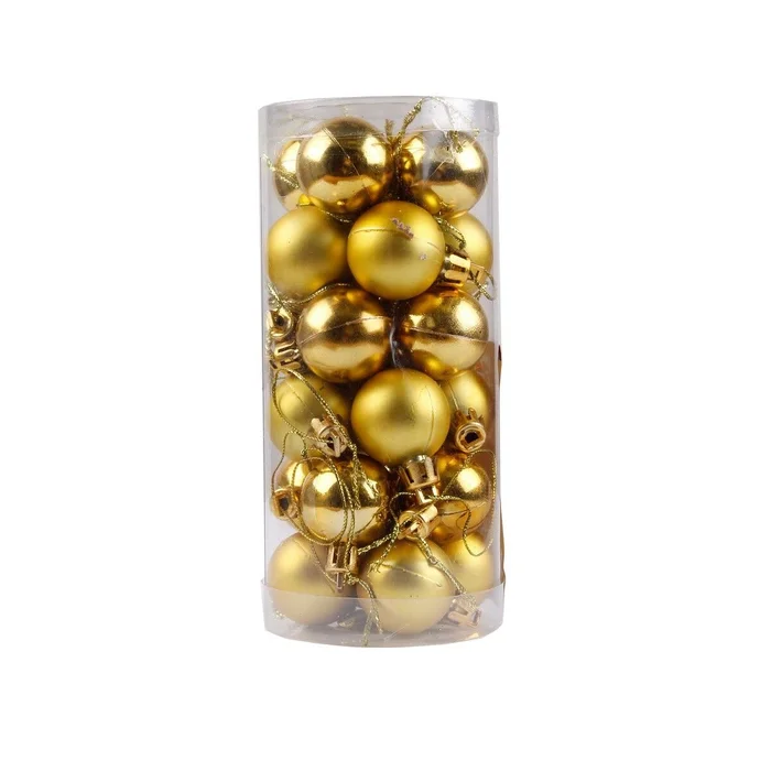 Christbaumkugel-Set, 24-tlg. (gold)