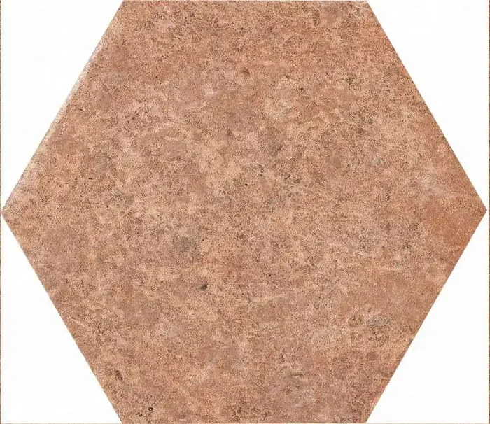 CIR Cotto Del Campiano Esagona Cotto Dorato Glasiert Fliese 15,8×18,3 Art.-Nr. 1080613