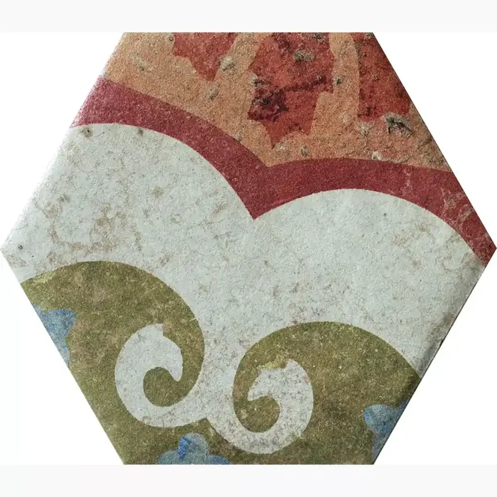 CIR Cotto Del Campiano Terre Emiliane Mix Naturale Hexagon 1081302 15,8×18,3cm 10mm