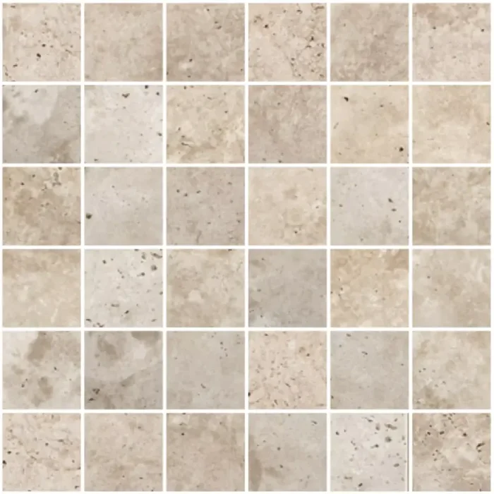 CIR In Falda Perlato Di Sicilia Naturale Mosaik 5×5 1073846 30x30cm