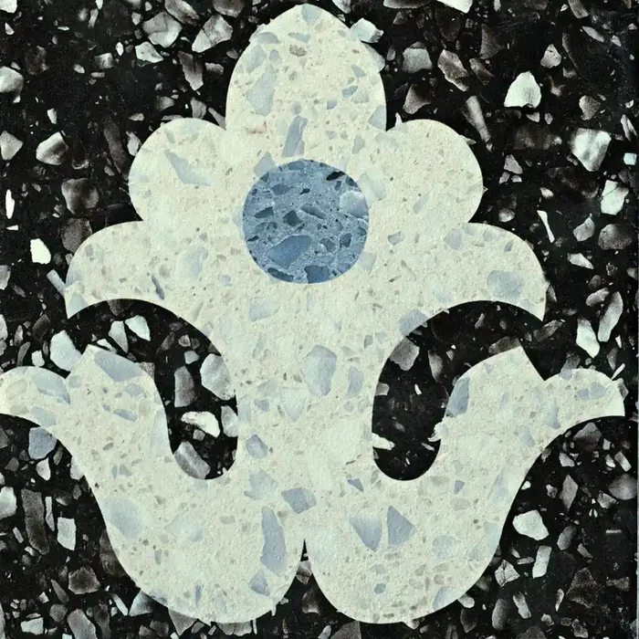 CIR Venezia Blu Mix Naturale Dekor Ca’Foscari 1059947 20x20cm 10mm