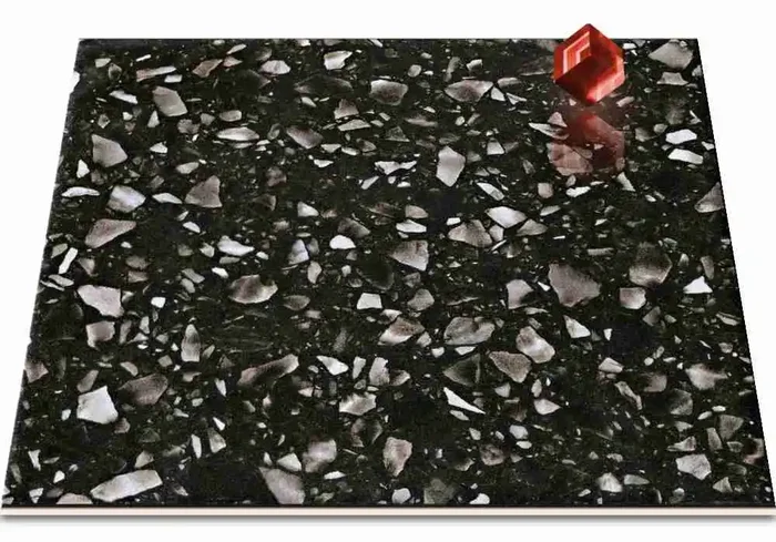 CIR Venezia Nero Lux,Tozzetto Glänzend Einleger 15X15 Art.-Nr. 1061101