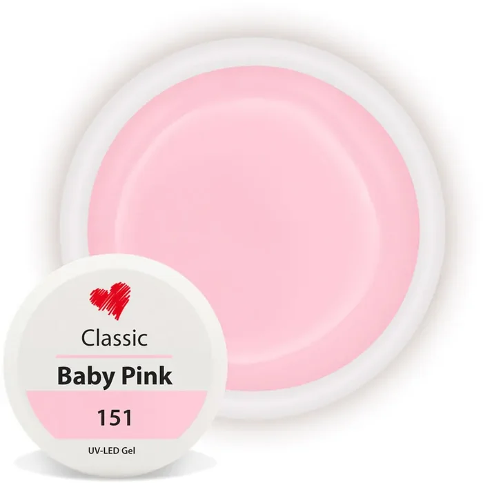 Classic Farbgel 151 Baby Pink 5ml