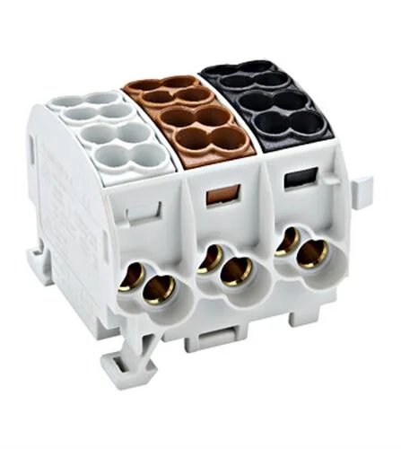 CU Hauptleitungsabzweigklemme 25mm² – 3-polig, isoliert