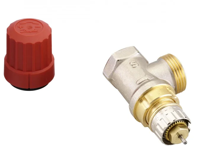 Danfoss RA-N Ventilteil, Winkel mit Voreinstellung. Ohne Kupplungsdetails. G20.