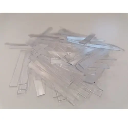 Distanzklötze transparent 5 mm 100 Stück Packung