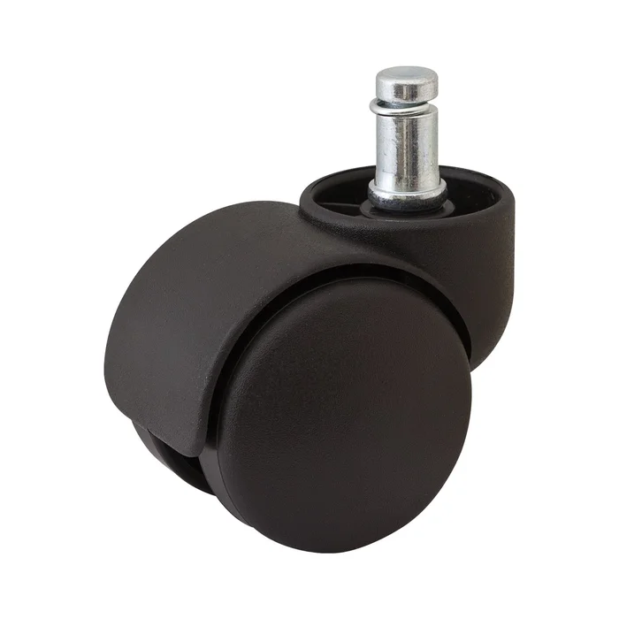 Doppel-Lenkrolle Office hart Kunststoff 50 mm 50 kg Bundstift