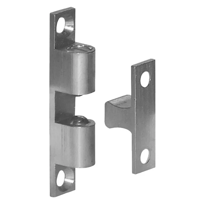 Doppelkugelschnäpper Messing vernickelt 60 mm, für Großabnehmer