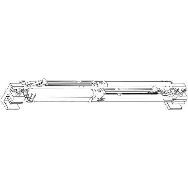 DORMA-Glas Muto 80 Einzugsdämpfung Dormotion beidseitig Flügelgewicht bis 80 kg