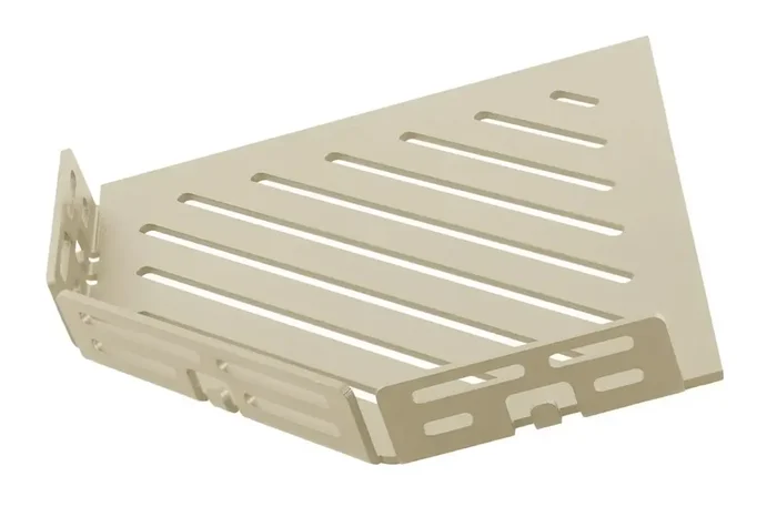 Dural Duschablage Diamant TSAC80 LM2+ mit Haken Sand beige nachträglich einbaubar