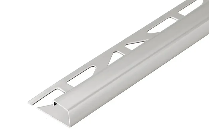 Dural Quadratprofil Edelstahl natur SQUARELINE Höhe 12,5 mm, Länge 250 cm