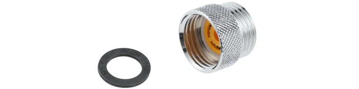 Durchflussbegrenzer G½ Durchfluss 0,15l/s, oranger Einsatz