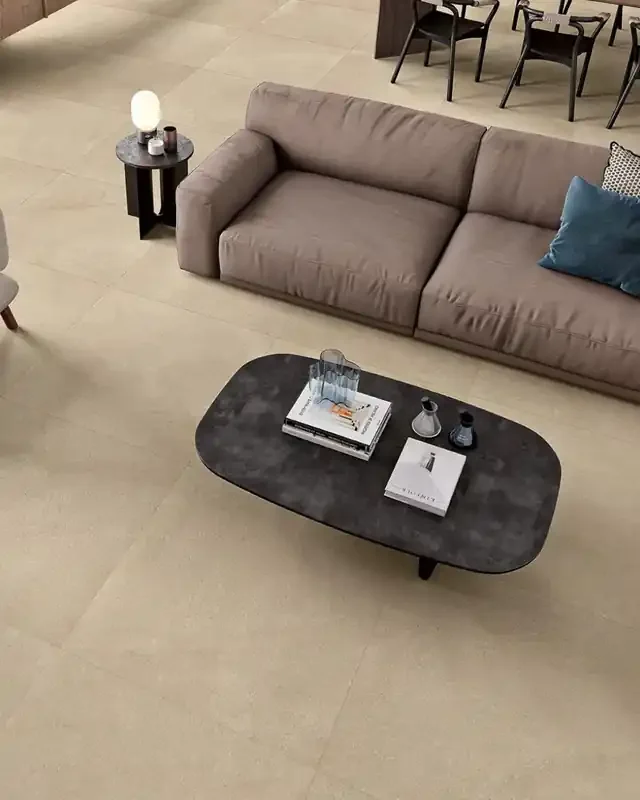 Durchgefärbtes Feinsteinzeug Hybrid Beige 60×60 cm