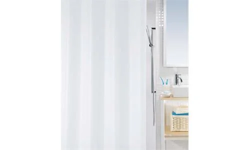 Duschvorhang Bio Weiß 180×200 cm Spirella