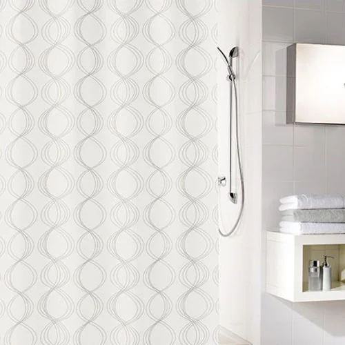 Duschvorhang Classy White 180×200 cm Kleine Wolke