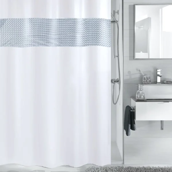 Duschvorhang Sonny Anthrazit 180×200 cm Kleine Wolke