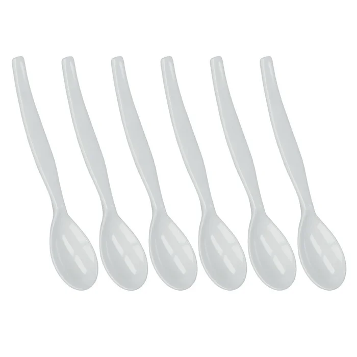 Eierlöffel 6er Set, Kunststoff