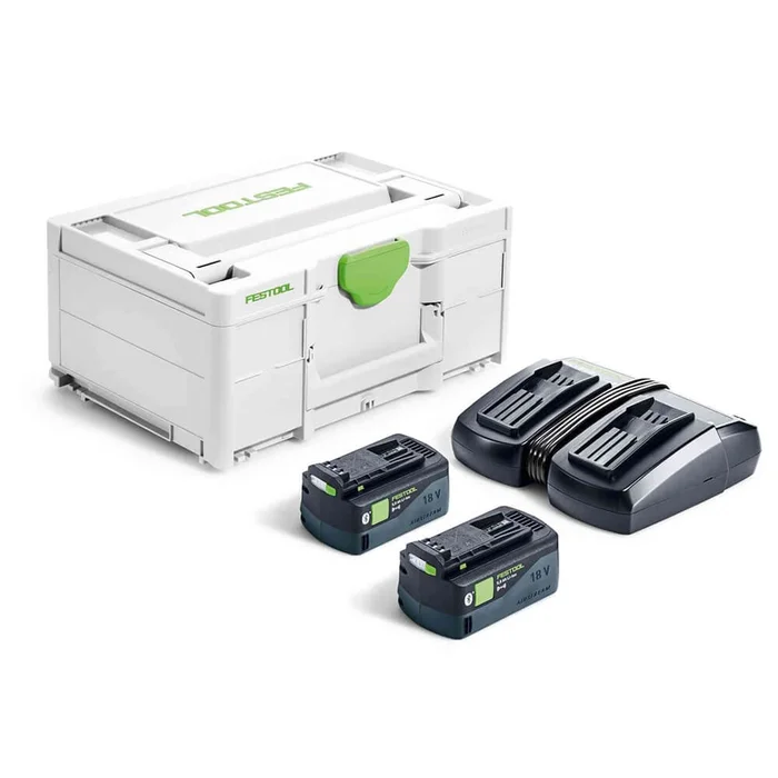 Festool Energie-Set SYS 18V 2×5,0/TCL 6 DUO