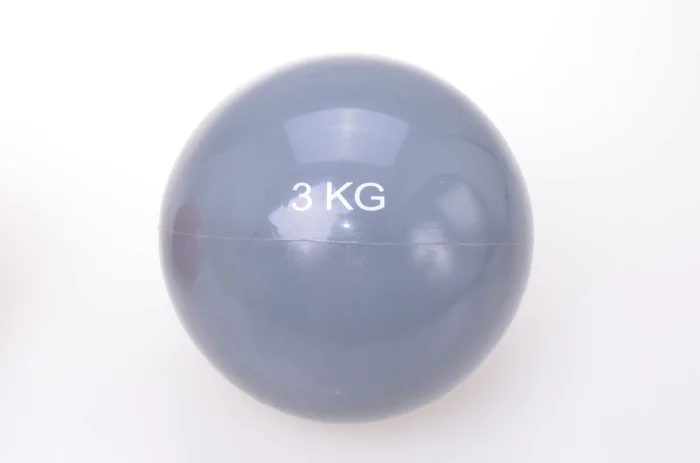 Filmer Fitnessball 3 kg, PVC, Ø 16 cm (grau)