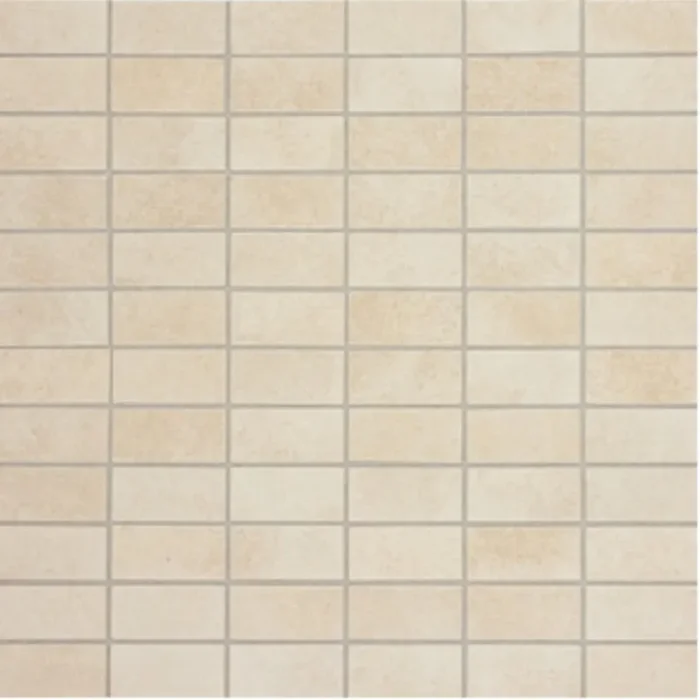 FKEU Kollektion Betonoptik Beige Matt Mosaikfliese 2,3×4,8 (30×30) R9 Art.-Nr. FKEU001563