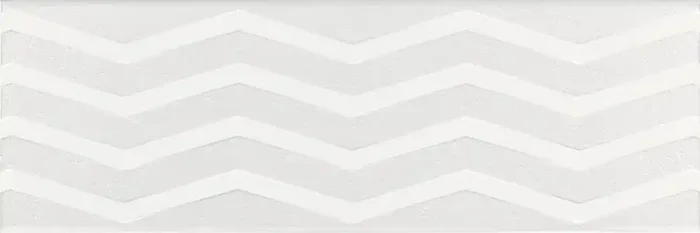 FKEU Kollektion Calx Weiss Zacken Dekorfliese 40X120/1,08 Art.-Nr. FKEU0992225