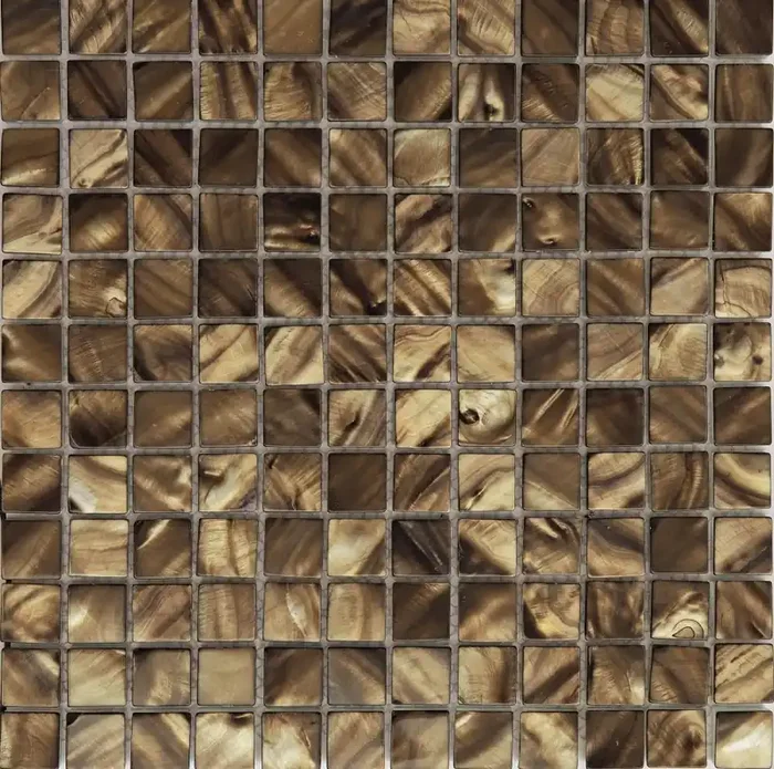 FKEU Kollektion Decorato Kupfer Gold Braun Mosaikfliese 30×30 Art.-Nr. FKEU0993582