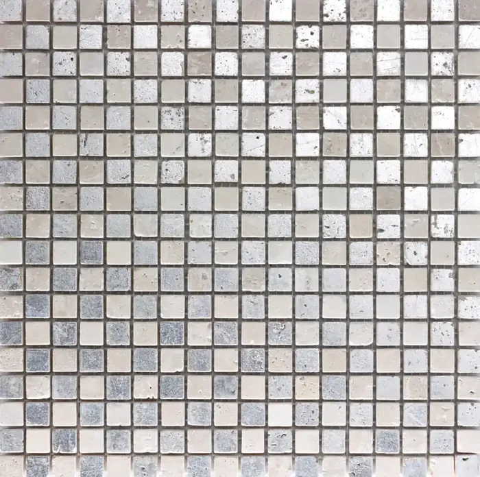 FKEU Kollektion Decorato Marmor Platin Mosaikfliese 30×30 Art.-Nr. FKEU0993544