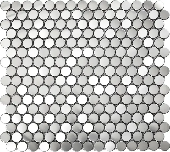 FKEU Kollektion Decorato Metall Silber Mosaikfliese 30×30/0,92 Art.-Nr. FKEU0993553