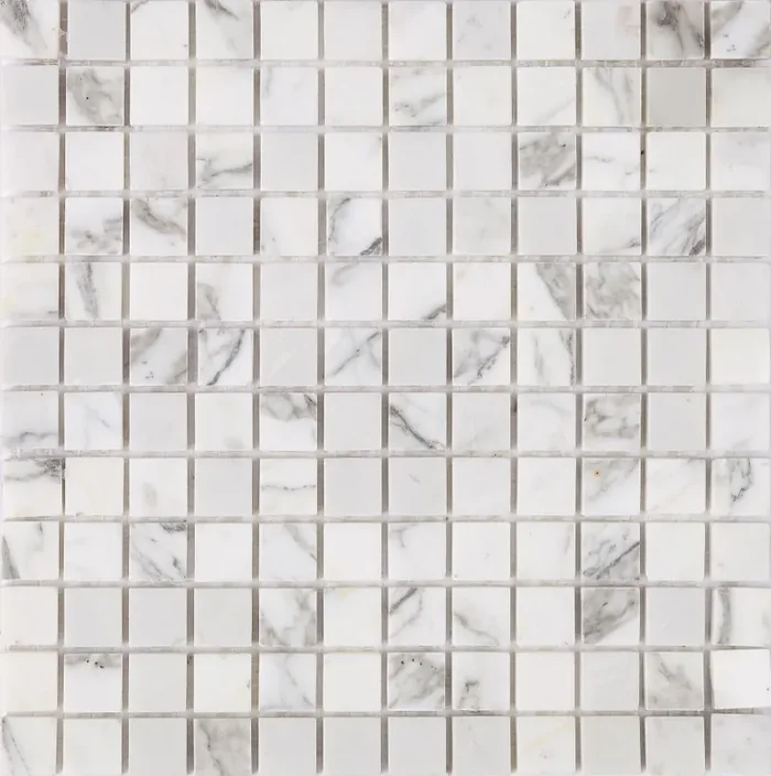 FKEU Kollektion Decorato Weiss Marmor Mosaikfliese 30×30 Art.-Nr. FKEU0993567