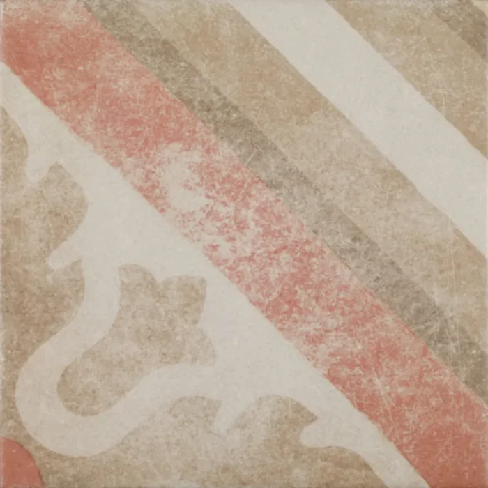 FKEU Kollektion Finca Dekor Flora Matt Dekorfliese 25×25 R9 Art.-Nr. FKEU0992064