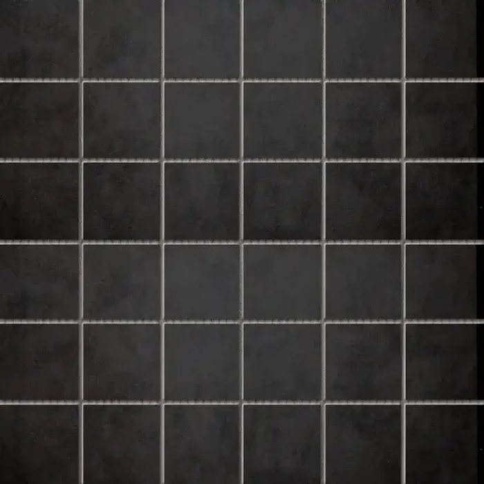 FKEU Kollektion Neutrajon Schwarz Matt Mosaikfliese 5×5 (30×30) R10/A Art.-Nr. FKEU002117