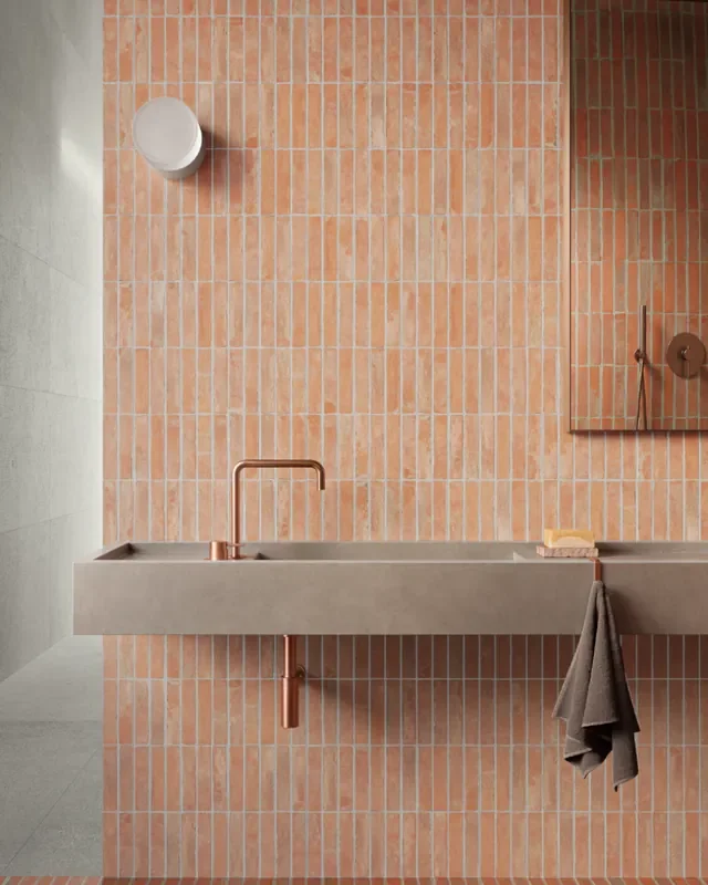 Fliese in Ziegelsteinoptik Natur 5×20 cm Bricks Natural