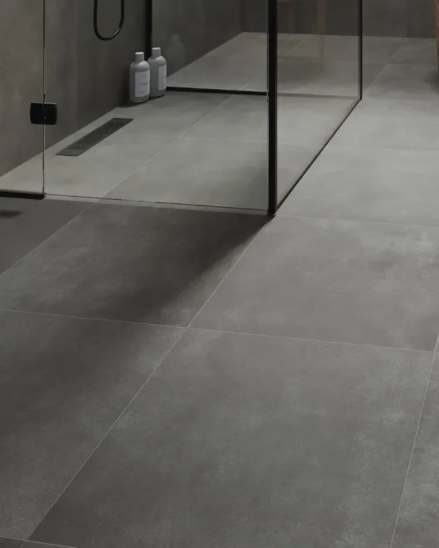 Fliesen in betonoptik Anthrazit 60×60 cm Work Coal