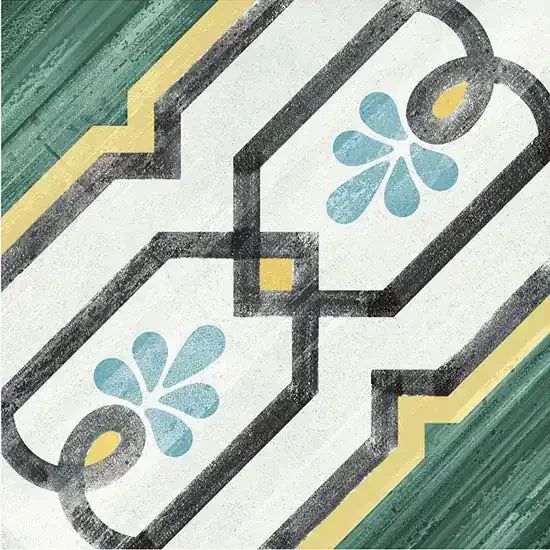 Fliesen in Maiolica-Optik Cementine Shiny glanz 20×20 Shiny 3