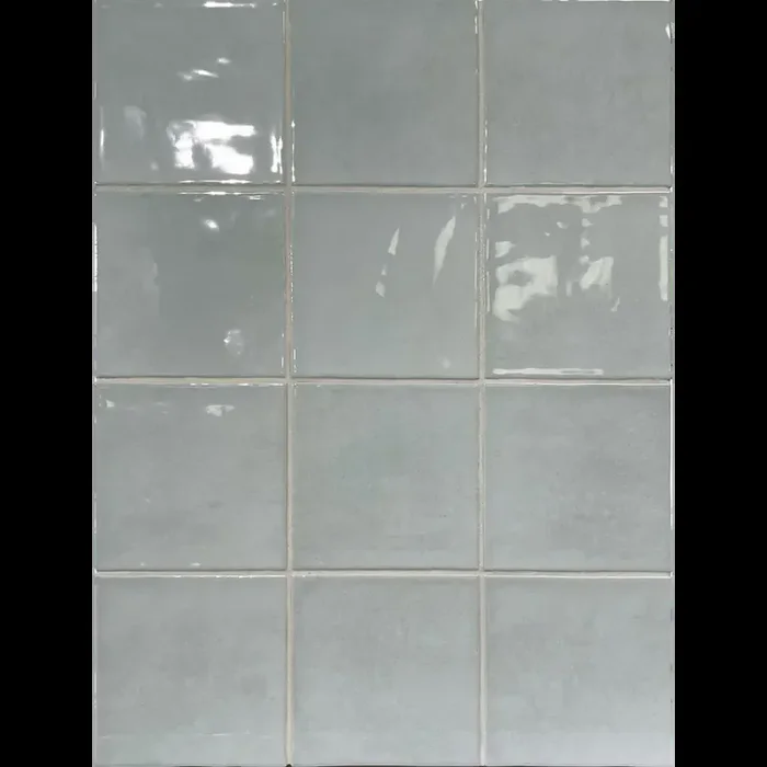 Fliesen in Traditionell-Modern, Typic 10 x 10 cm Glasiert Azure