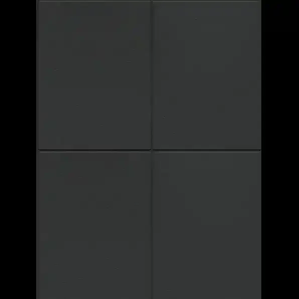 Fliesen in Urban Avantgarde Stil Equus Hoof 14 x 18,5 cm Matt Black boots