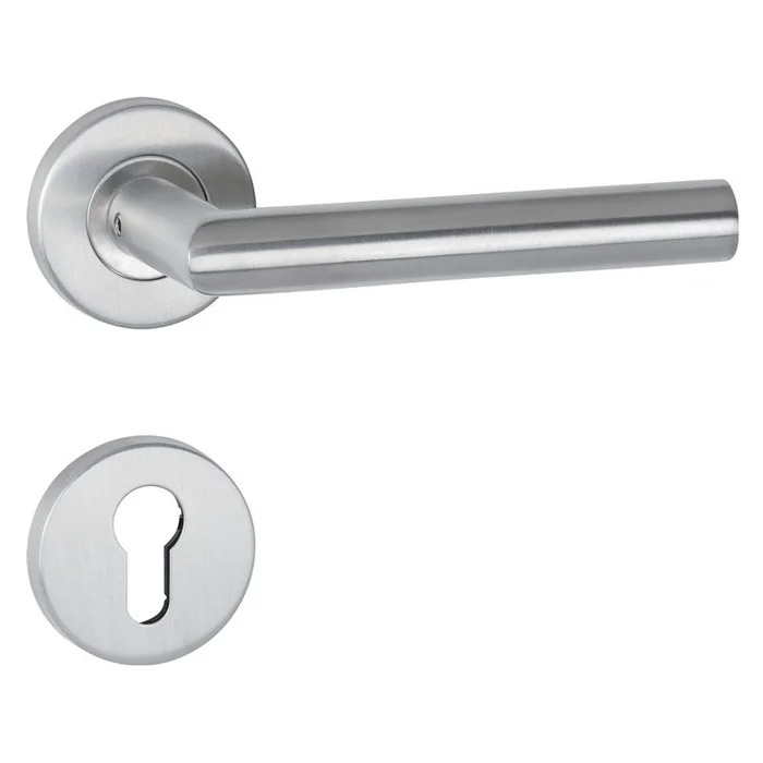 FS-Drückergarnitur Basic 2 VA 61 D/K, für Türstärke 40 – 58 mm