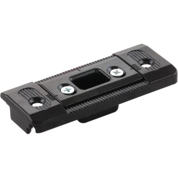 Fuhr Schließteil für Bodenschwelle EIFEL T, 80 x 32 mm, Zinkdruckguss schwarz