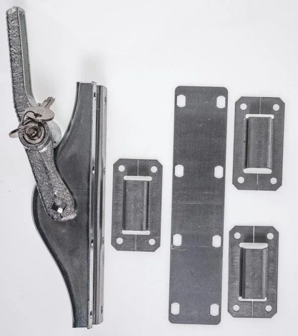 FUHR Tortreibriegel 902Z, 16 mm verzinkt Art. Nr. TT902Z16V, mit Zylinder