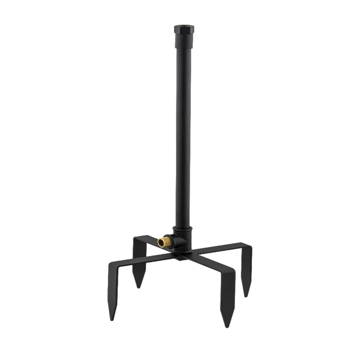 Fuß für Außendusche Garten Schwarz