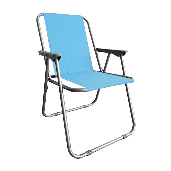 Garten Campingsessel, hellblau, 52 x 44 x75 cm (hellblau)