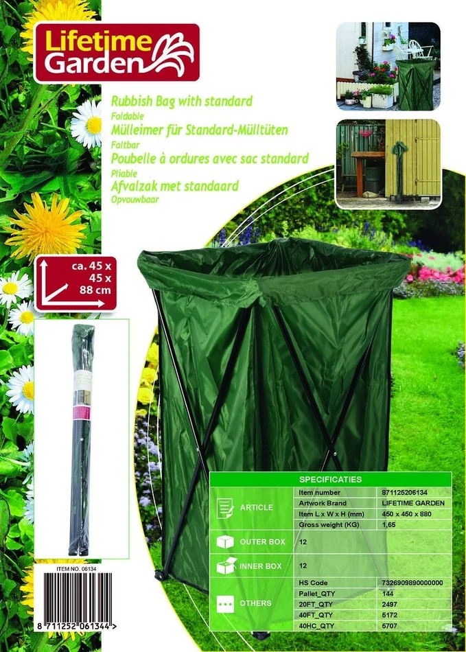 Gartenabfallsack mit Ständer