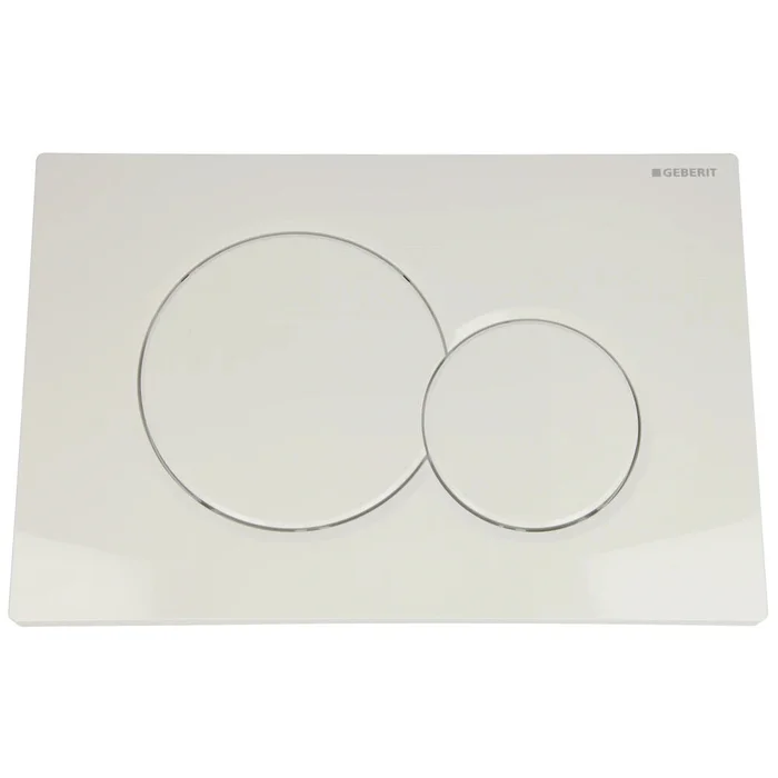 Geberit Betätigungsplatte für 2-Mengen-Spülung Sigma01 weiß 115.770.11.5
