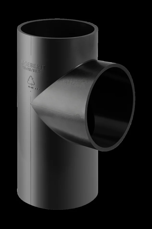 Geberit Peh Abzweigrohr Peh 50x40x88 5