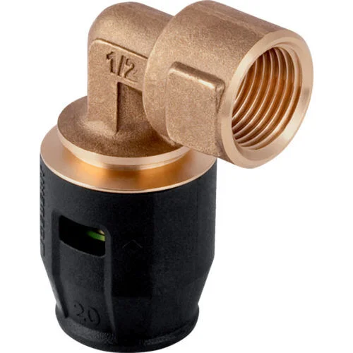 Geberit PushFit Übergangsbogen 90° mit IG